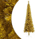 VidaXL Kerstboom smal 120 cm goudkleurig