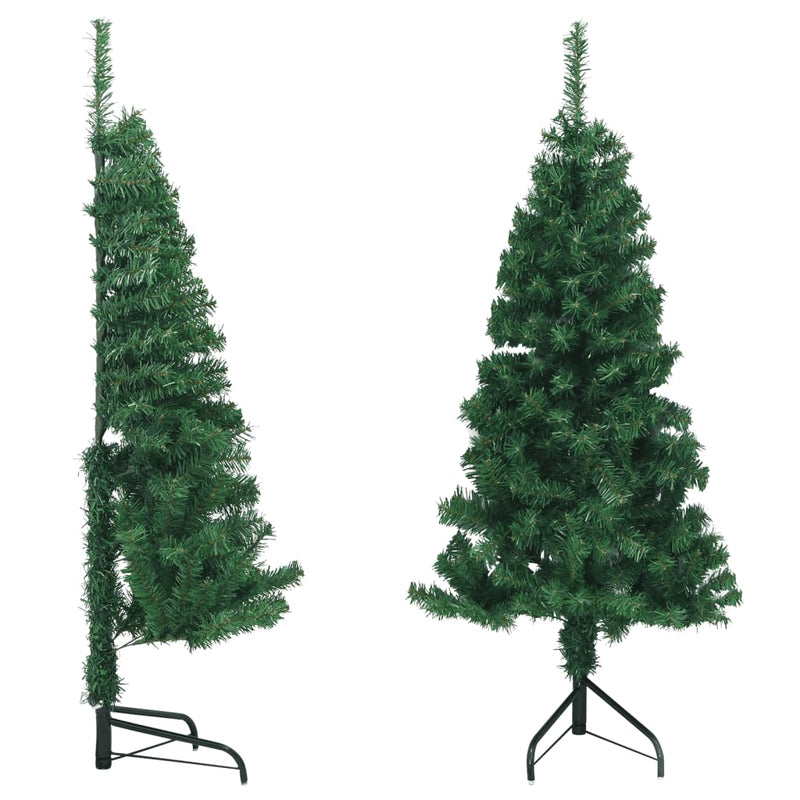 Load image into Gallery viewer, VidaXL Kunstkerstboom hoek 150 cm PVC groen
