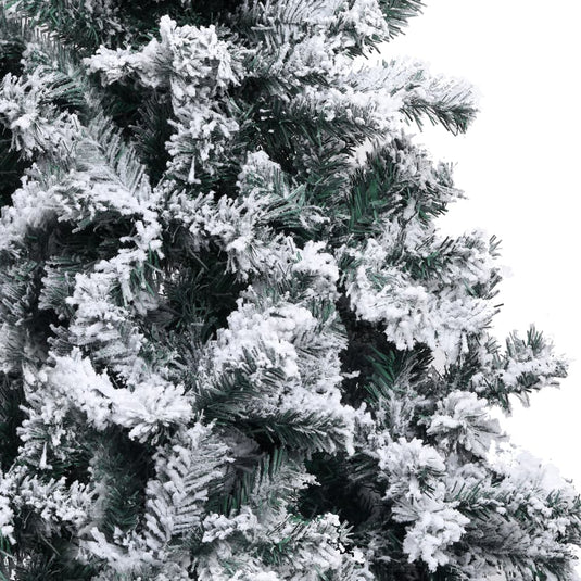 VidaXL Kunstkerstboom met sneeuw PVC 400 cm groen