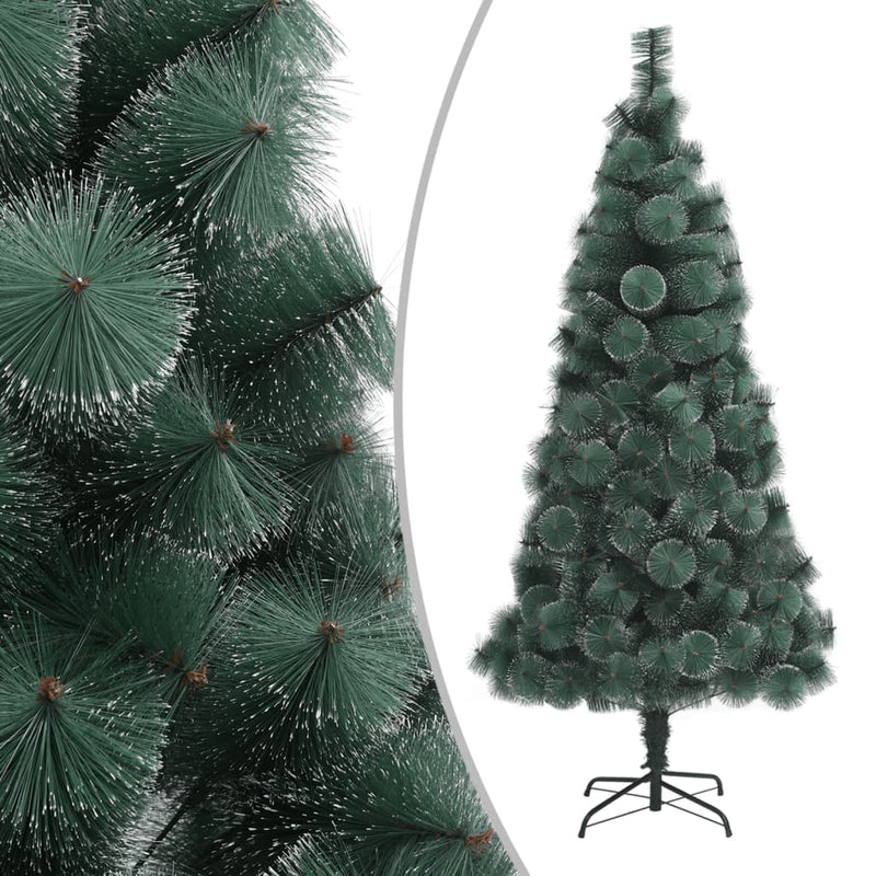 Load image into Gallery viewer, VidaXL Kunstkerstboom met standaard 180 cm PET groen
