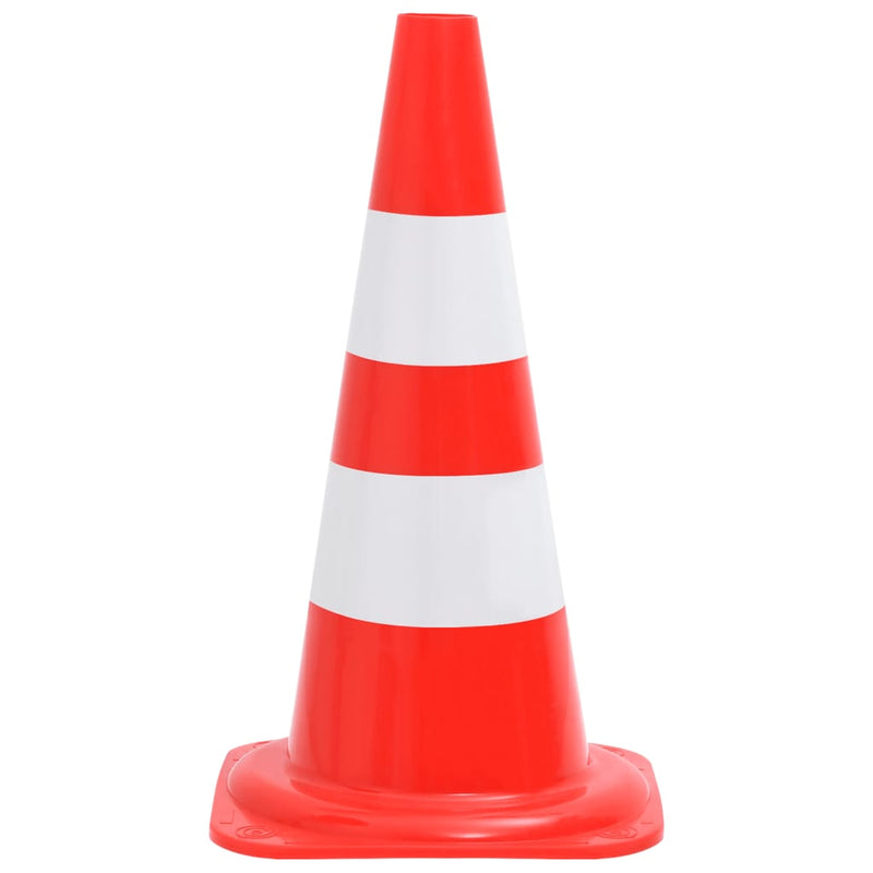 Load image into Gallery viewer, Vidaxl verkeerskegel 20 st reflecterend 50 cm rood en wit
