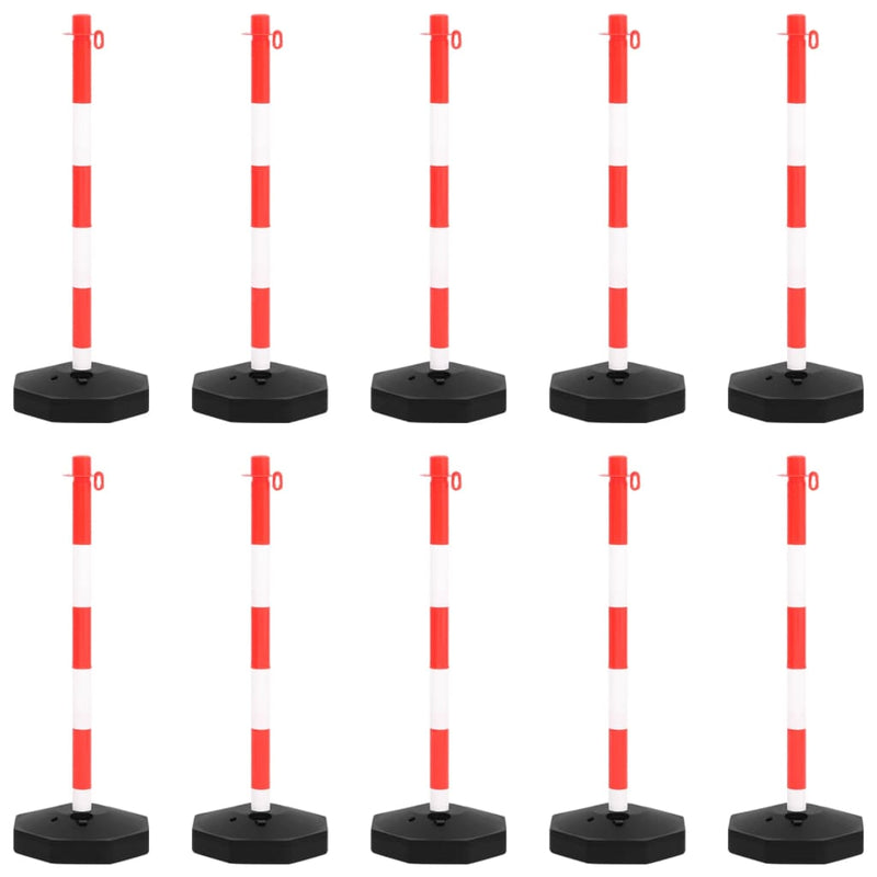 Load image into Gallery viewer, Vidaxl kettingpalenset met kunststof ketting 10 m
