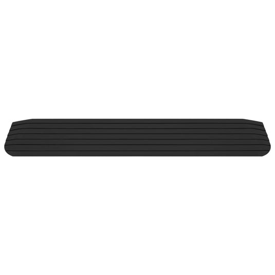 Vidaxl drempelhulp 110x21x2,5 cm rubber