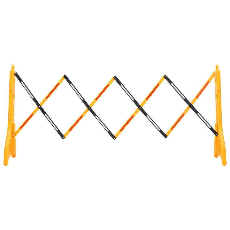 Load image into Gallery viewer, Vidaxl verkeersbarrière inklapbaar 250x38x96 cm geel en zwart
