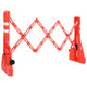 Vidaxl verkeersbarrières inklapbaar 210x50x105 cm rood