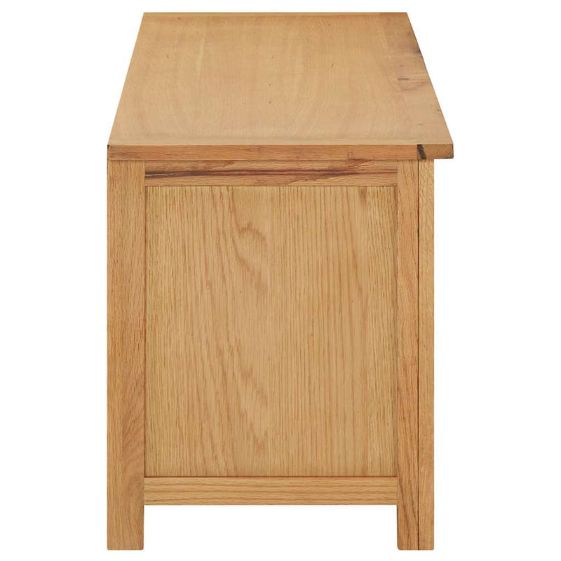 Load image into Gallery viewer, Vidaxl schoenenrek 114x37x45 cm massief eikenhout
