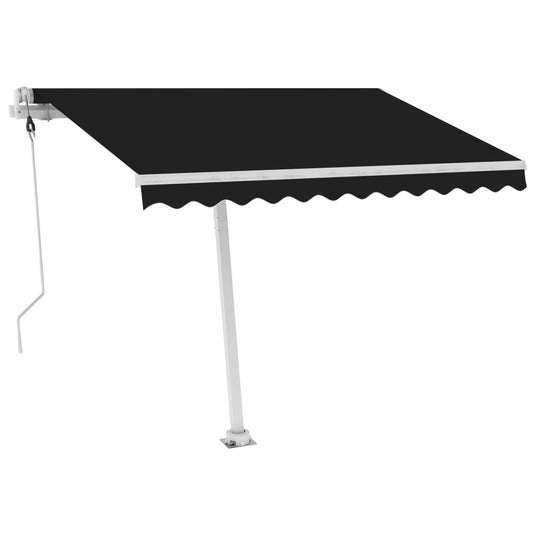 VidaXL Luifel vrijstaand automatisch 300x250 cm antracietkleurig