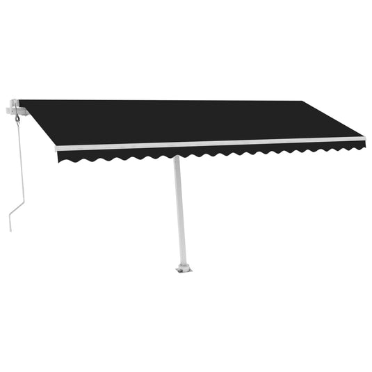 VidaXL Luifel vrijstaand automatisch 500x300 cm antracietkleurig