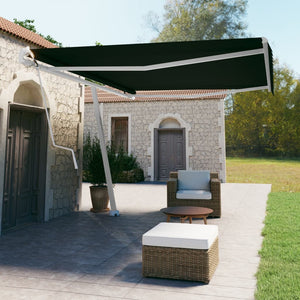 VidaXL Luifel vrijstaand automatisch 500x350 cm antracietkleurig