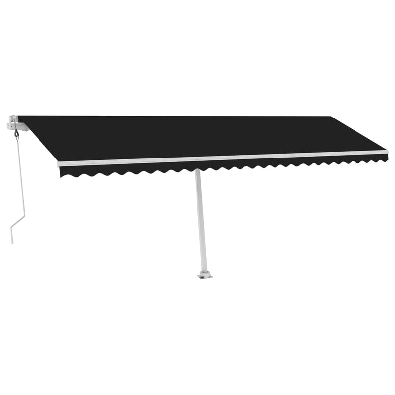 Load image into Gallery viewer, VidaXL Luifel vrijstaand automatisch 600x350 cm antracietkleurig

