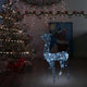 Vidaxl kerstversiering rendier 140 led's koudwit 120 cm acryl