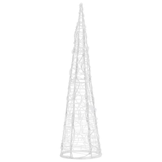 VidaXL Lichtkegel decoratief LED koudwit 60 cm acryl