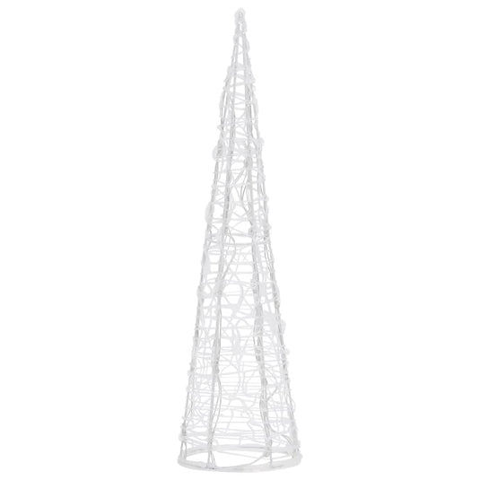 Vidaxl lichtkegel decoratief led meerkleurig 60 cm acryl