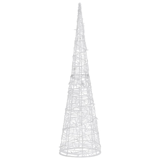 Vidaxl lichtkegel decoratief led blauw 90 cm acryl