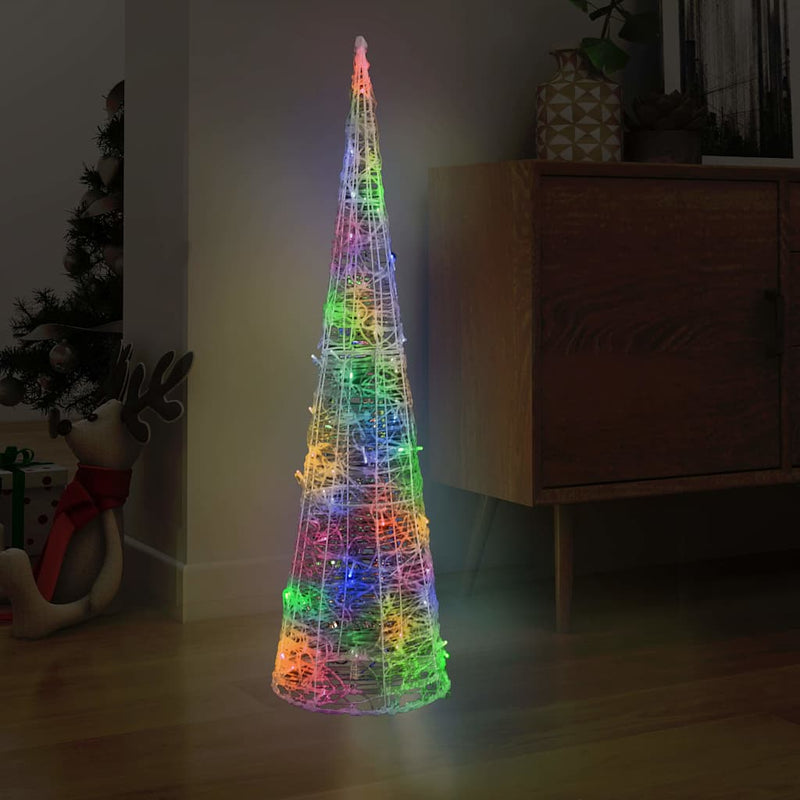Chargez l'image dans la visionneuse de la galerie, Vidaxl lichtkegel decoratief led meerkleurig 120 cm acryl
