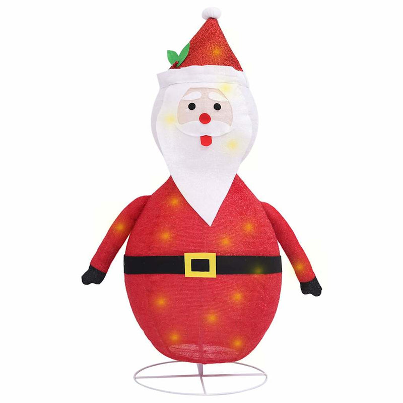 Load image into Gallery viewer, Vidaxl kerstman decoratief led 60 cm luxe stof
