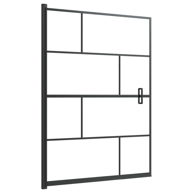 Load image into Gallery viewer, Vidaxl douchewand 100x140 cm esg zwart
