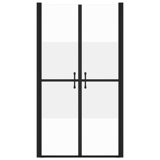 Vidaxl douchedeur (93-96)x190 cm esg halfmat