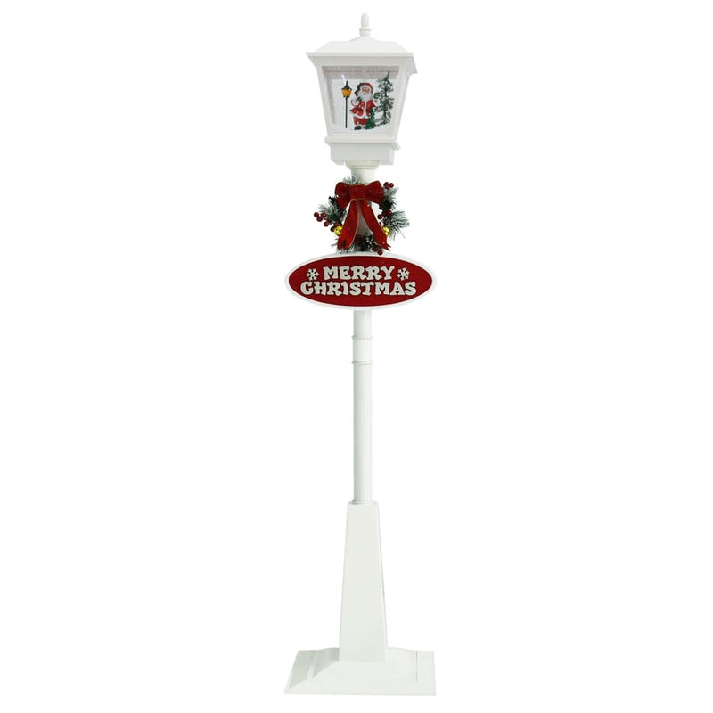 Load image into Gallery viewer, VidaXL Straatlantaarn met kerstman LED 180 cm
