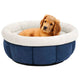 Vidaxl hondenmand 40x40x20 cm blauw
