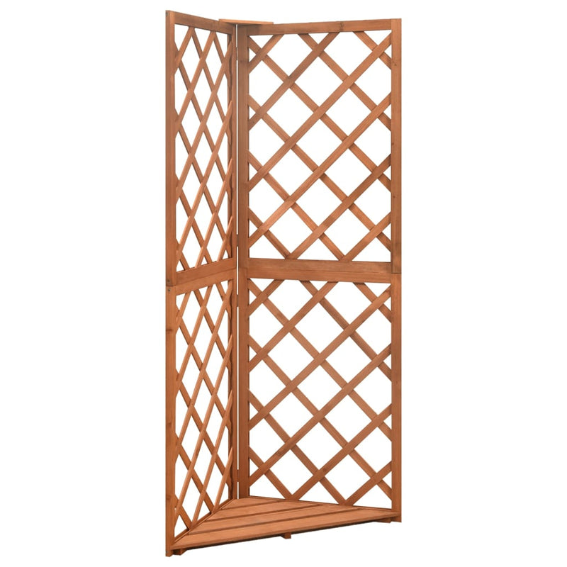 Load image into Gallery viewer, Vidaxl latwerk hoekmodel 50x50x145 cm massief vurenhout
