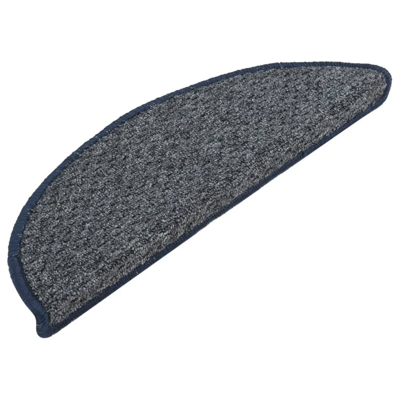 Load image into Gallery viewer, Vidaxl trapmatten 15 st 56x17x3 cm donkerblauw
