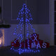 Vidaxl kegelkerstboom 160 led's binnen en buiten 78x120 cm