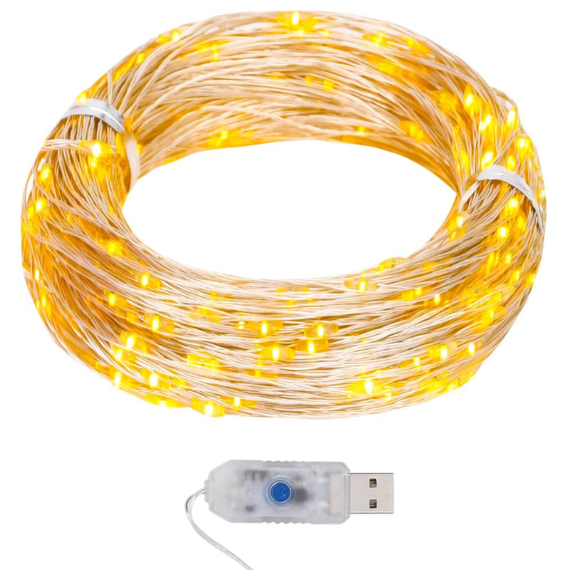 Load image into Gallery viewer, Vidaxl lichtsnoer met 400 microled's warmwit 8 functies 40 m
