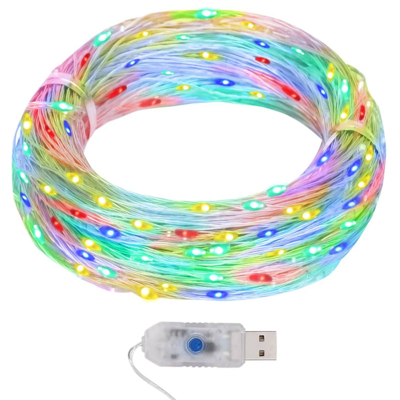 Load image into Gallery viewer, Vidaxl lichtsnoer met 400 microled's meerkleurig 8 functies 40 m
