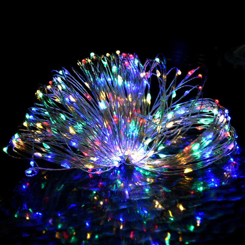 Load image into Gallery viewer, Vidaxl lichtsnoer met 400 microled&#39;s meerkleurig 8 functies 40 m
