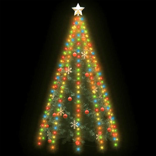 Vidaxl kerstboomverlichting met 250 led's meerkleurig net 250 cm