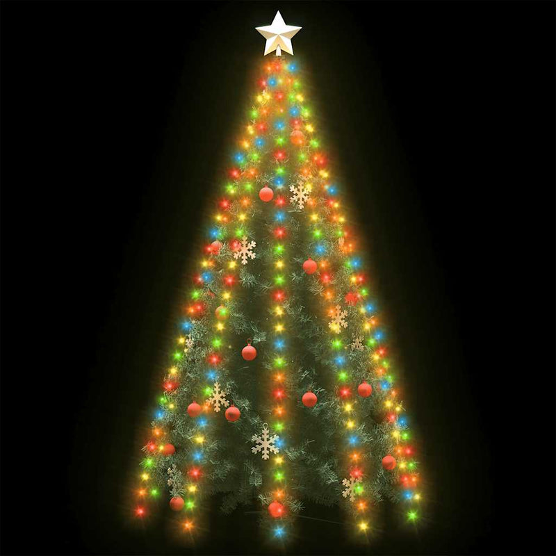 Load image into Gallery viewer, Vidaxl kerstboomverlichting met 300 led's meerkleurig net 300 cm
