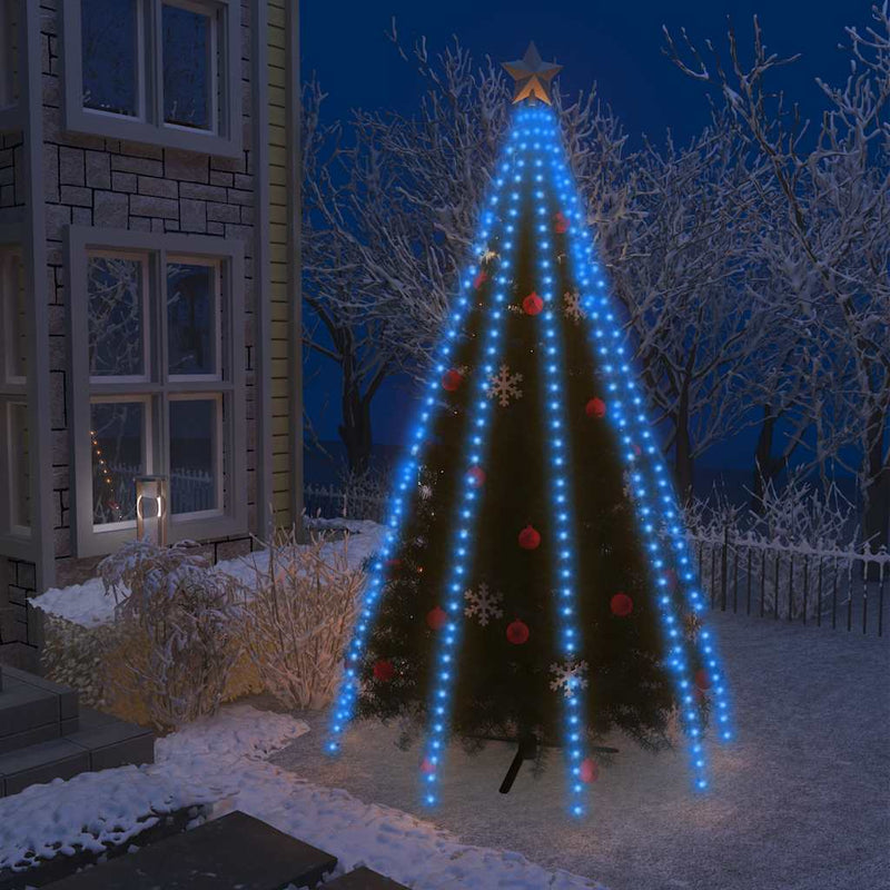 Load image into Gallery viewer, Vidaxl kerstboomverlichting met 400 led's blauw net 400 cm
