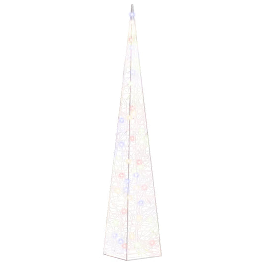 Vidaxl lichtkegel decoratief led 90 cm acryl meerkleurig