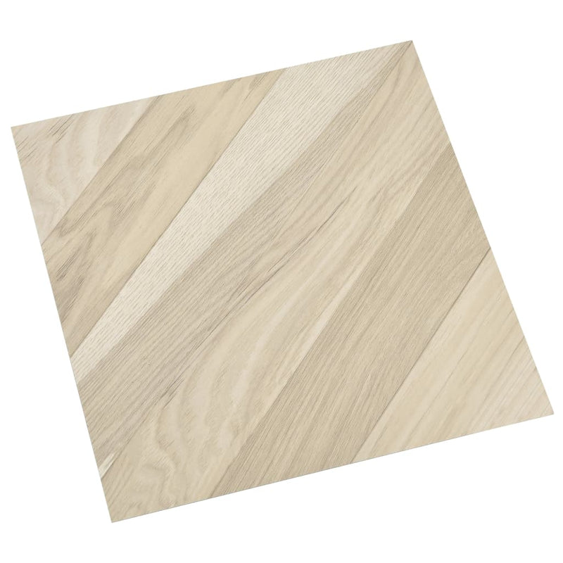 Load image into Gallery viewer, Vidaxl vloerplanken 20 st zelfklevend 1,86 m² pvc gestreept beige
