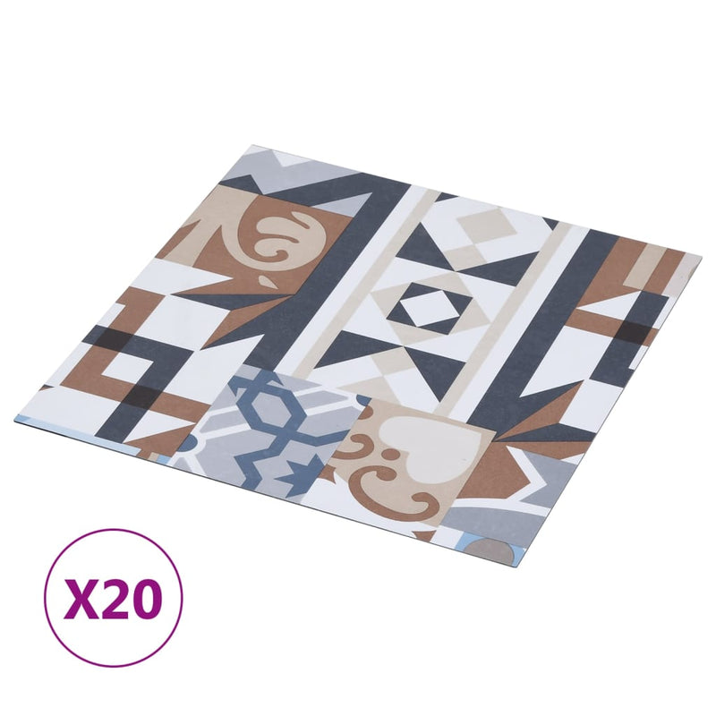Load image into Gallery viewer, Vidaxl vloerplanken 20 st zelfklevend 1,86 m² pvc effen patroon
