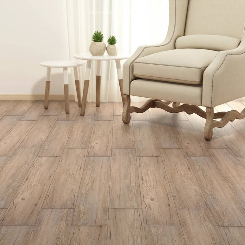 Load image into Gallery viewer, Vidaxl vloerplanken zelfklevend 5,21 m² 2 mm pvc bruin eiken
