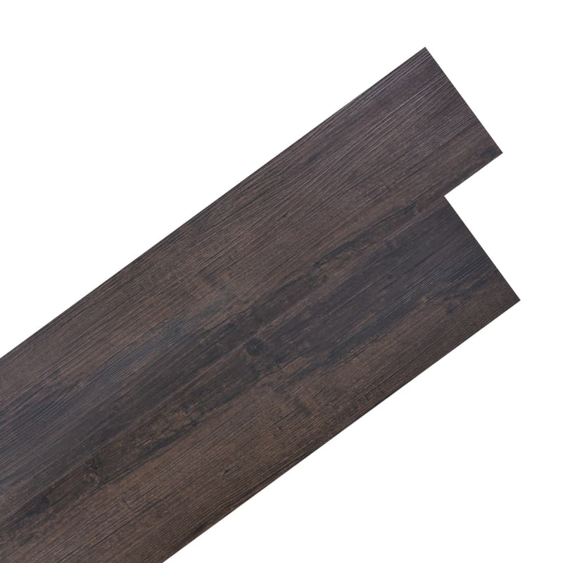 Load image into Gallery viewer, Vidaxl vloerplanken zelfklevend 5,21 m² 2 mm pvc donkerbruin
