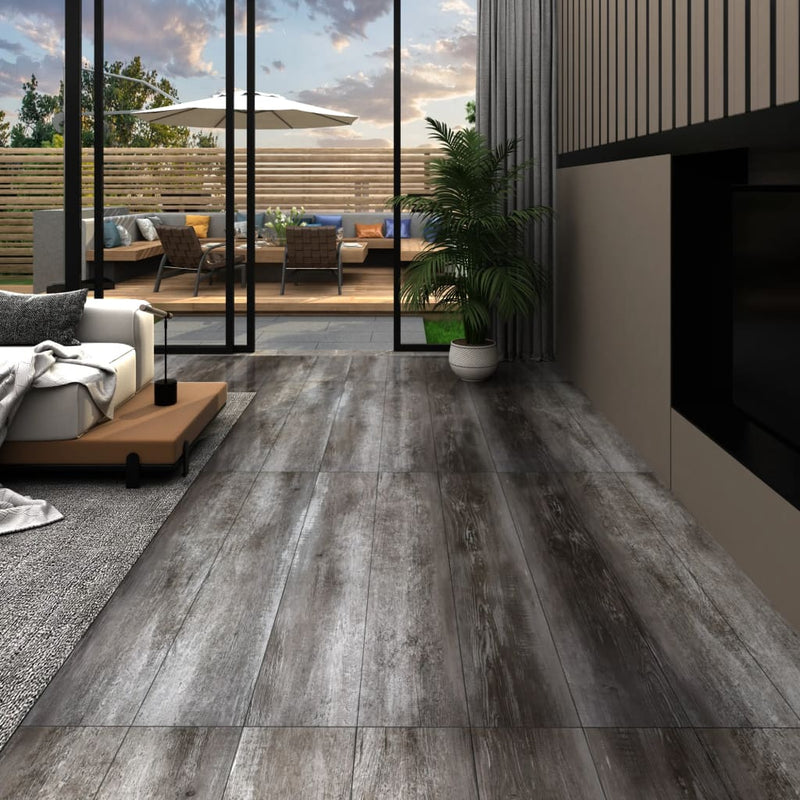 Load image into Gallery viewer, Vidaxl vloerplanken zelfklevend 5,21 m² 2 mm pvc gestreept hout
