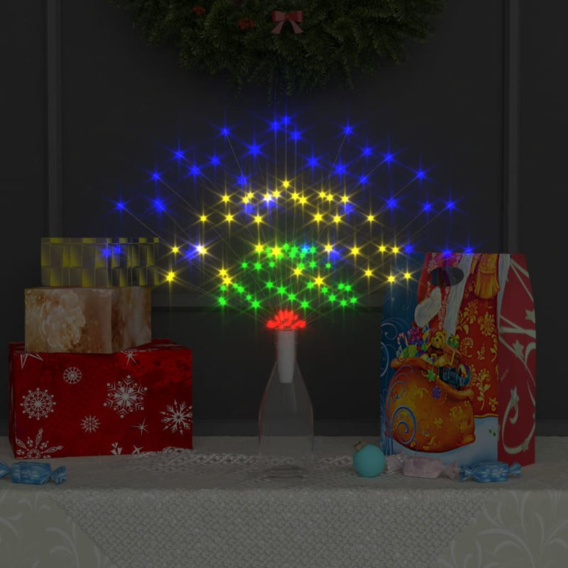 Load image into Gallery viewer, VidaXL Kerstverlichting vuurwerk 140 LED's buiten 20 cm meerkleurig
