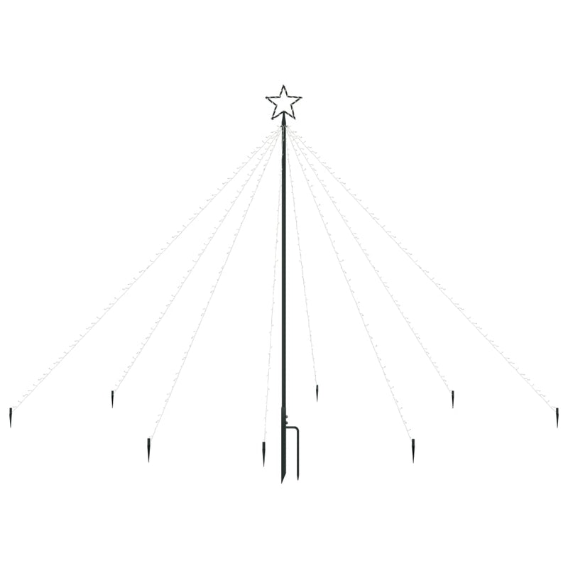 Load image into Gallery viewer, VidaXL Kerstboomverlichting waterval met 400 LED's binnen buiten 2,5 m
