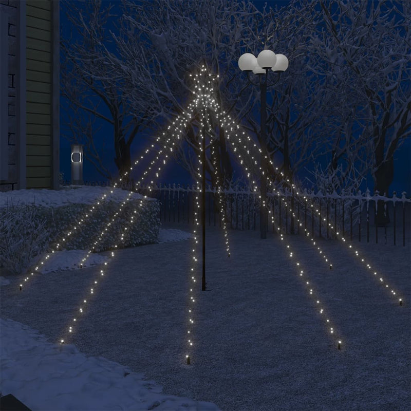 Load image into Gallery viewer, VidaXL Kerstboomverlichting waterval met 400 LED's binnen buiten 2,5 m
