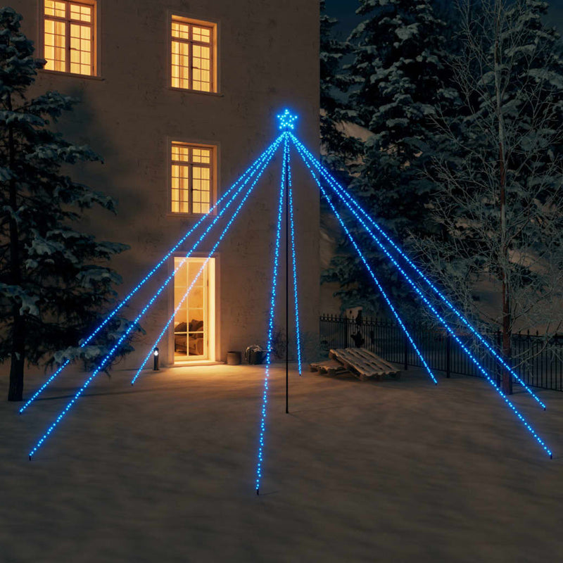 Load image into Gallery viewer, Vidaxl led-kerstboom binnen buiten 800 leds 5 m blauw
