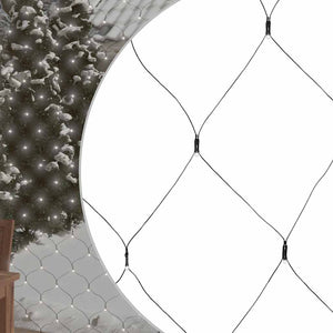 Vidaxl kerstnetverlichting 306 led's binnen en buiten 3x3 m koudwit