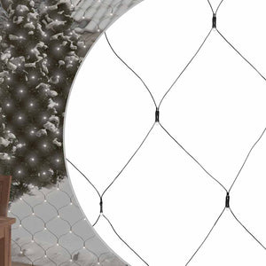 Vidaxl kerstnetverlichting 544 led's binnen en buiten 4x4 m koudwit