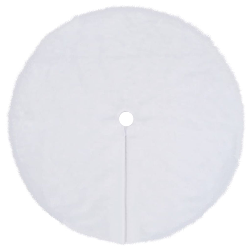 Load image into Gallery viewer, Vidaxl kerstboomrok wit 150 cm imitatiebont
