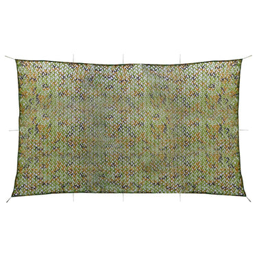 Vidaxl camouflagenet met opbergtas 3x6 m groen