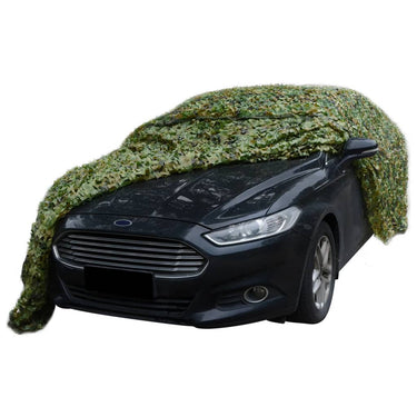 Vidaxl camouflagenet met opbergtas 3x6 m groen