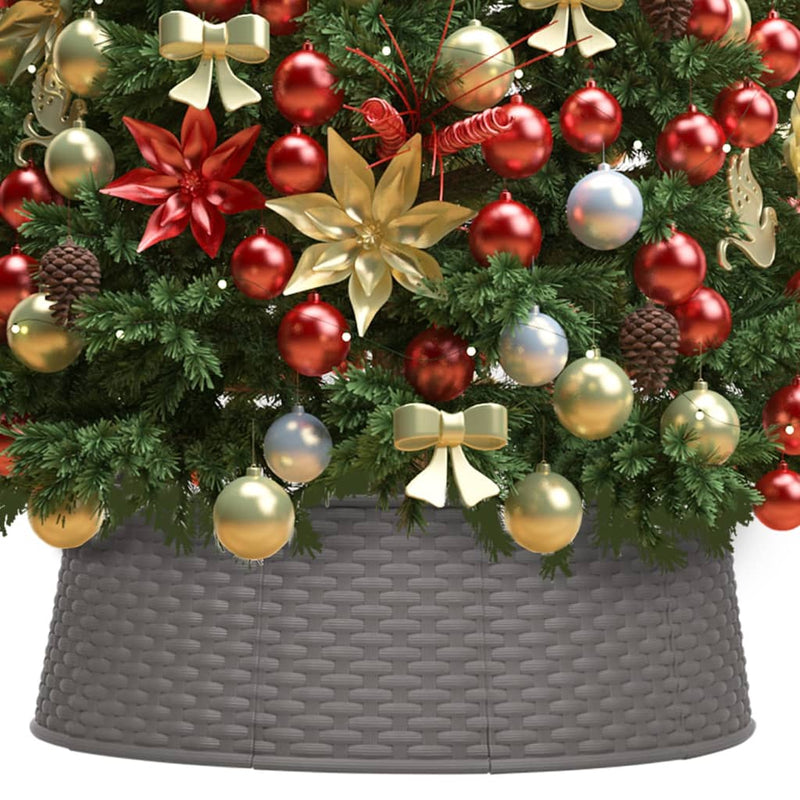 Load image into Gallery viewer, VidaXL Kerstboomrok Ø54x19,5 cm bruin
