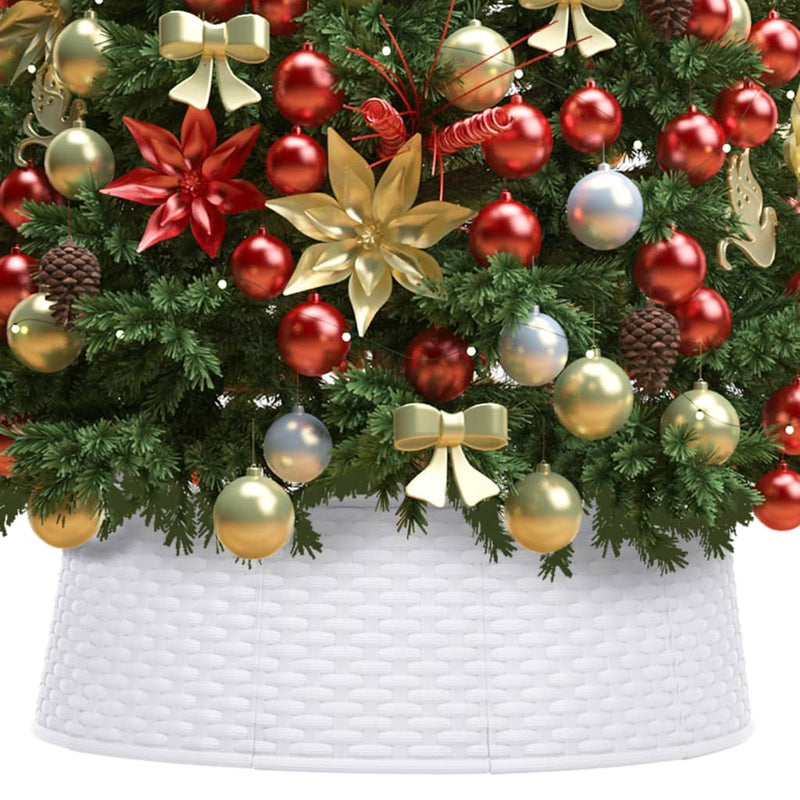 Load image into Gallery viewer, VidaXL Kerstboomrok Ø65x19,5 cm wit
